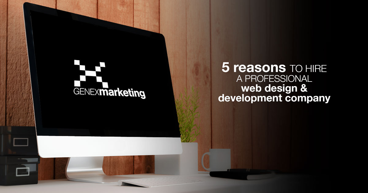 5 Reasons For Hiring A Website Design & Development Company for Your Website