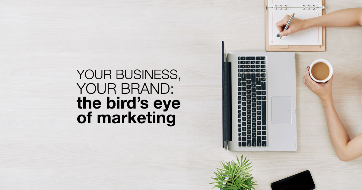 Your Business, Your Brand: The Bird’s Eye of Marketing