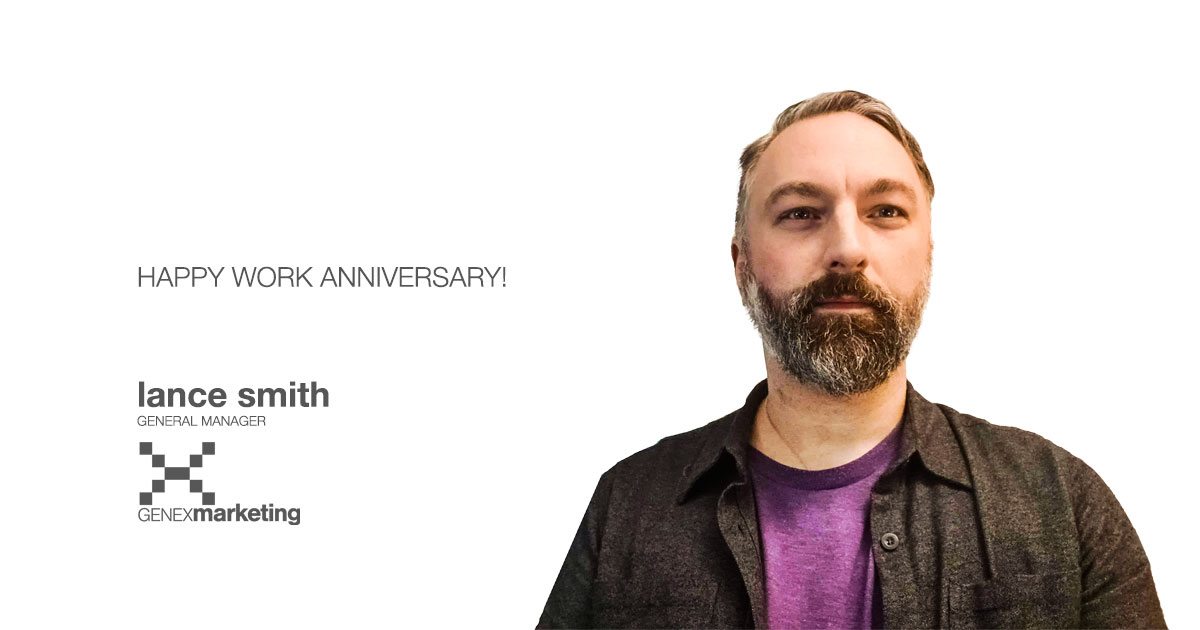 Happy Work Anniversary to our General Manager Lance Smith